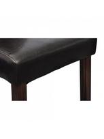 kedes 6 valgomojo - Valgomojo kėdė VLX Faux Leather 160320, ruda, 6 vnt. - 6 nuotrauka