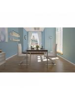 Valgomojo kėdė VLX Faux Leather 240043, balta, 2 vnt.