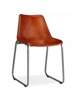 kede mango - Valgomojo kėdė VLX Dining Chairs, ruda, 2 vnt. - 5 nuotrauka