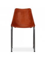 kede mango - Valgomojo kėdė VLX Dining Chairs, ruda, 2 vnt. - 6 nuotrauka