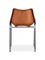 kede mango - Valgomojo kėdė VLX Dining Chairs, ruda, 2 vnt. - 7 nuotrauka