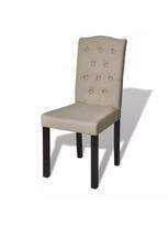 kedes 6 valgomojo - Valgomojo kėdė VLX Fabric 160790, smėlio, 6 vnt. - 3 nuotrauka