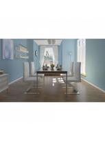 valgomojo kedes - Valgomojo kėdė VLX Dining Chairs, balta, 4 vnt. - 3 nuotrauka