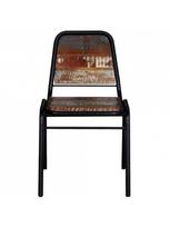 kedes 6 valgomojo - Valgomojo kėdė VLX Reclaimed Wood 274707, įvairių spalvų, 6 vnt. - 6 nuotrauka