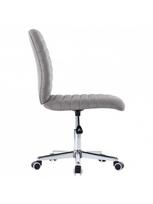 kedes valgomojo 4 - Valgomojo kėdė VLX Dining Chairs 3056530, šviesiai pilka, 4 vnt. - 5 nuotrauka