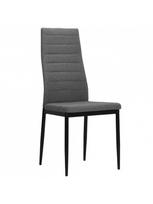 kedes 6 valgomojo - Valgomojo kėdė VLX Dining Chairs 275380, pilka, 6 vnt. - 3 nuotrauka