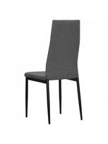 kedes 6 valgomojo - Valgomojo kėdė VLX Dining Chairs 275380, pilka, 6 vnt. - 6 nuotrauka