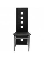 dirbtines odos kedes 4 - Valgomojo kėdė VLX Dining Chairs 243645, ruda, 4 vnt. - 1 nuotrauka