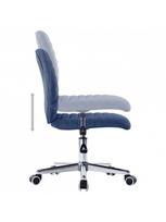 valgomojo kedes melynos - Valgomojo kėdė VLX Dining Chairs 3056544, mėlyna, 6 vnt. - 7 nuotrauka