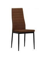 kedes 6 valgomojo - Valgomojo kėdė VLX Dining Chairs 275334, ruda, 6 vnt. - 1 nuotrauka