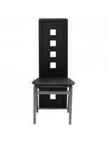 kedes 6 valgomojo - Valgomojo kėdė VLX Dining Chairs 274309, juoda, 6 vnt. - 2 nuotrauka