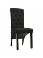 kedes 6 valgomojo - Valgomojo kėdė VLX Fabric 276976, juoda, 6 vnt. - 3 nuotrauka