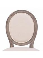 kedes 6 valgomojo - Valgomojo kėdė VLX Linen 274620, kreminė, 6 vnt. - 5 nuotrauka