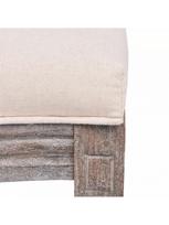 kedes 6 valgomojo - Valgomojo kėdė VLX Linen 274620, kreminė, 6 vnt. - 6 nuotrauka
