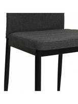 kedes valgomojo 4 - Valgomojo kėdė VLX Dining Chairs 246180, tamsiai pilka, 4 vnt. - 8 nuotrauka