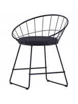 kedes 6 valgomojo - Valgomojo kėdė VLX Dining Chairs 276236, juoda, 6 vnt. - 5 nuotrauka