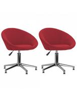 Valgomojo kėdė VLX Swivel 330459, raudona, 2 vnt.