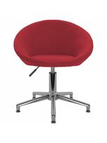 valgomojo kedes raudonos - Valgomojo kėdė VLX Swivel 330459, raudona, 2 vnt. - 5 nuotrauka
