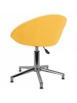 pasukamos kedes valgomojo - Valgomojo kėdė VLX Swivel 330458, geltona, 2 vnt. - 5 nuotrauka