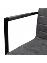 cantilever kedes - Valgomojo kėdė VLX Cantilever 242286, pilka, 2 vnt. - 6 nuotrauka