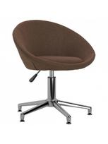 pasukamos kedes - Valgomojo kėdė VLX Swivel 330454, ruda, 2 vnt. - 2 nuotrauka