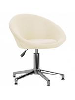 kedai - Valgomojo kėdė VLX Swivel 330453, kreminė, 2 vnt. - 2 nuotrauka