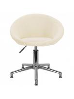 kedai - Valgomojo kėdė VLX Swivel 330453, kreminė, 2 vnt. - 4 nuotrauka