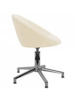 kedai - Valgomojo kėdė VLX Swivel 330453, kreminė, 2 vnt. - 6 nuotrauka
