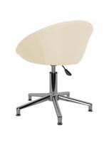kedai - Valgomojo kėdė VLX Swivel 330453, kreminė, 2 vnt. - 7 nuotrauka