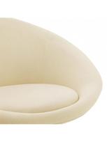 kedai - Valgomojo kėdė VLX Swivel 330453, kreminė, 2 vnt. - 8 nuotrauka