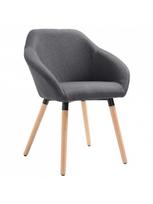 Valgomojo kėdė VLX Dining Chair, tamsiai pilka