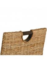 kede mango - Valgomojo kėdė VLX Kubu Rattan & Mango Wood 274361, ruda, 6 vnt. - 5 nuotrauka