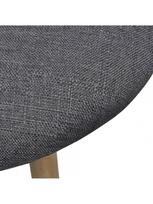 kedes 6 valgomojo - Valgomojo kėdė VLX Dining Chairs 273947, tamsiai pilka, 6 vnt. - 6 nuotrauka