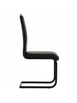 kedes 6 valgomojo - Valgomojo kėdė VLX Dining Chairs 275463, juoda, 6 vnt. - 5 nuotrauka