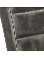 sodo kedes pigu - Valgomojo kėdė VLX Leather 321842, juoda/pilka, 2 vnt. - 7 nuotrauka