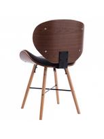 kedes 6 valgomojo - Valgomojo kėdė VLX Dining Chairs, tamsiai pilka, 6 vnt. - 6 nuotrauka