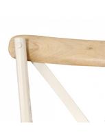 mason cross - Valgomojo kėdė VLX Cross 278772, ruda, 6 vnt. - 7 nuotrauka