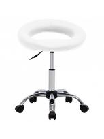 ratukas kedes - Valgomojo kėdė VLX Swivel Dining Chair, balta - 1 nuotrauka
