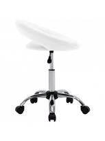 ratukas kedes - Valgomojo kėdė VLX Swivel Dining Chair, balta - 3 nuotrauka