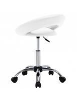 ratukas kedes - Valgomojo kėdė VLX Swivel Dining Chair, balta - 4 nuotrauka