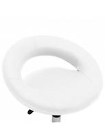 ratukas kedes - Valgomojo kėdė VLX Swivel Dining Chair, balta - 5 nuotrauka