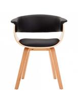 Valgomojo kėdė VLX Dining Chair, juoda