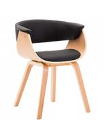kedes 6 valgomojo - Valgomojo kėdė VLX Dining Chair, juoda - 2 nuotrauka