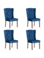 valgomojo kedes melynos - Valgomojo kėdė VLX Dining Chair, mėlyna - 1 nuotrauka
