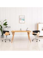 islenkta mediena - Valgomojo kėdė VLX Swivel 287400, juoda - 1 nuotrauka
