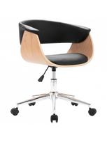 islenkta mediena - Valgomojo kėdė VLX Swivel 287400, juoda - 2 nuotrauka