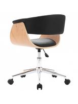 islenkta mediena - Valgomojo kėdė VLX Swivel 287400, juoda - 4 nuotrauka