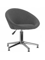 Valgomojo kėdė VLX Swivel Dining 3089510, tamsiai pilka, 6 vnt.