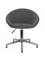kedes besisukancios - Valgomojo kėdė VLX Swivel Dining 3089510, tamsiai pilka, 6 vnt. - 4 nuotrauka