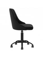 pasukamos kedes valgomojo - Valgomojo kėdė VLX Swivel Dining 3089977, juoda, 4 vnt. - 3 nuotrauka